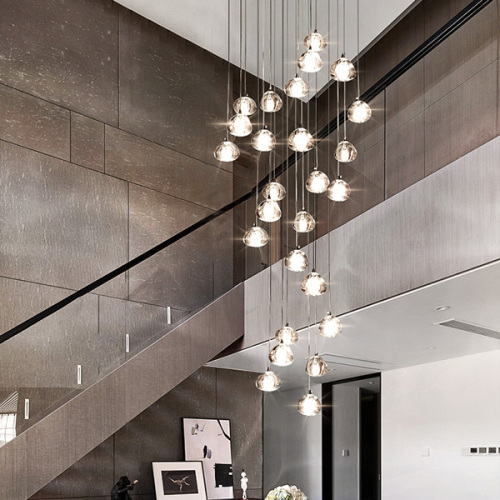 How to choose the perfect modern chandelier size for your stairwell