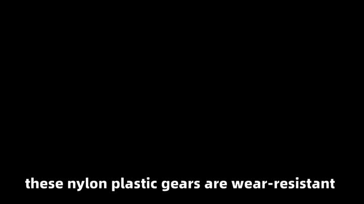 Tragen Sie resistent und hitzebeständiger Nylonplastikgetriebe