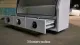 Boîte de rangement à outils d&#39;outil de lit de camion à plaque plate en aluminium