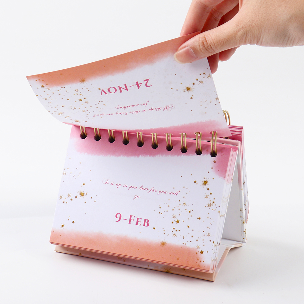 Calendario inspirador personalizable