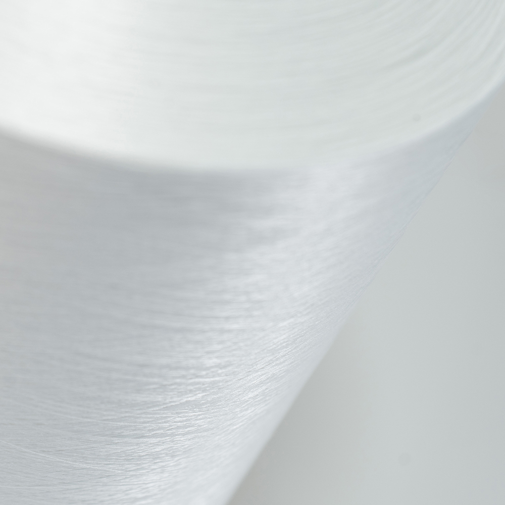 100% 150D/48F Raw White Polyester DTY Knitting Yarn