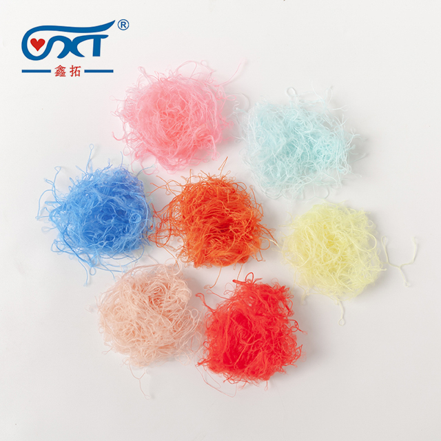 Custom colors Soft Polyester Yarn 200D/96F DTY 100% Polyester Yarn