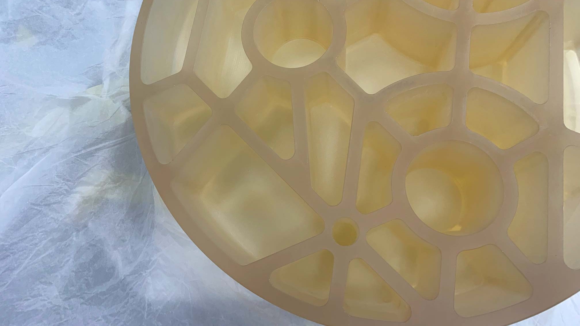 Zerodur Aspheric Mirror; Custom Lightweight Blank