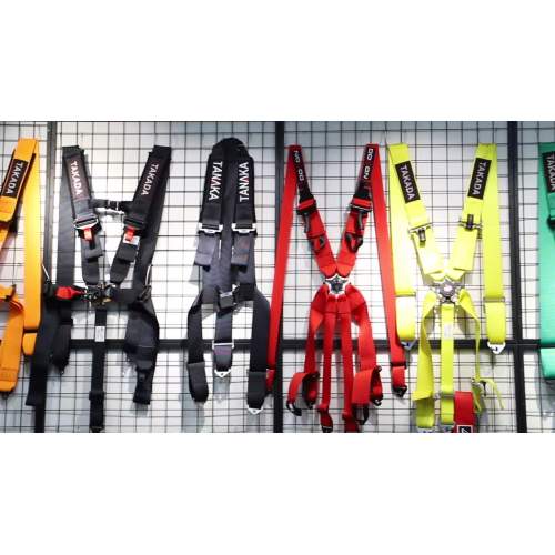 China Wholesale 2 Inch Latch and Link Seat Belt 2 Point Lap Belt Racing Safety Harness for Sale1