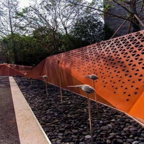 Corten -Stahlplatte: Eigenschaften, Vorteile und Anwendungen
