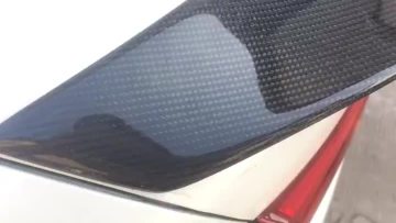 carbon fiber rear Wing