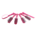 Travel-friendly Mini Plastic Hairbrush Styling Set with Salon Quality Scalp Massager1