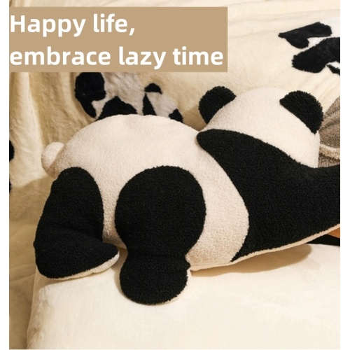 Cute Panda pillow + blanket: the double choice of home fashion and comfort