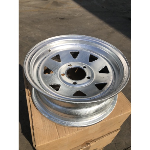 Ruota in acciaio PCD5-114.3 14x6 Galvanizzato per ruote del rimorchio