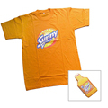 Customizable Promotional T-Shirts: Shape Cotton Compressed Magic T-Shirt with Custom Logo Printing1