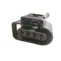 VW Audi Hybrid Harness Connector - Female Terminals 1718562 1718560 4 PIN Black Sealable1