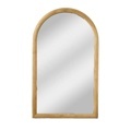 Dressing Room Makeup Large Wood Frame Arched Full Length Mirror1