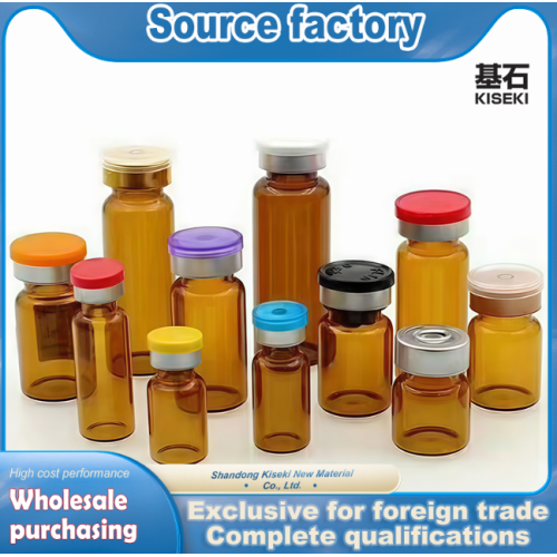 Viales de vidrio con alto contenido de borosilicato de Shandong Kiseki: viales guardianes completos que gobiernan el almacenamiento de laboratorio, belleza y productos farmacéuticos