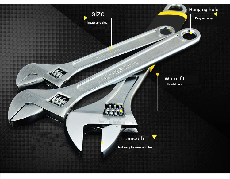 Factory Supply Adjustable Wrench