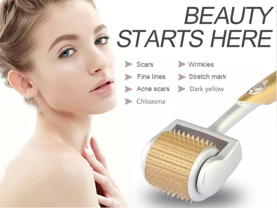 Accept OEM service skin derma roller 192 needles for skin skin rejuvenation microneedle roller1