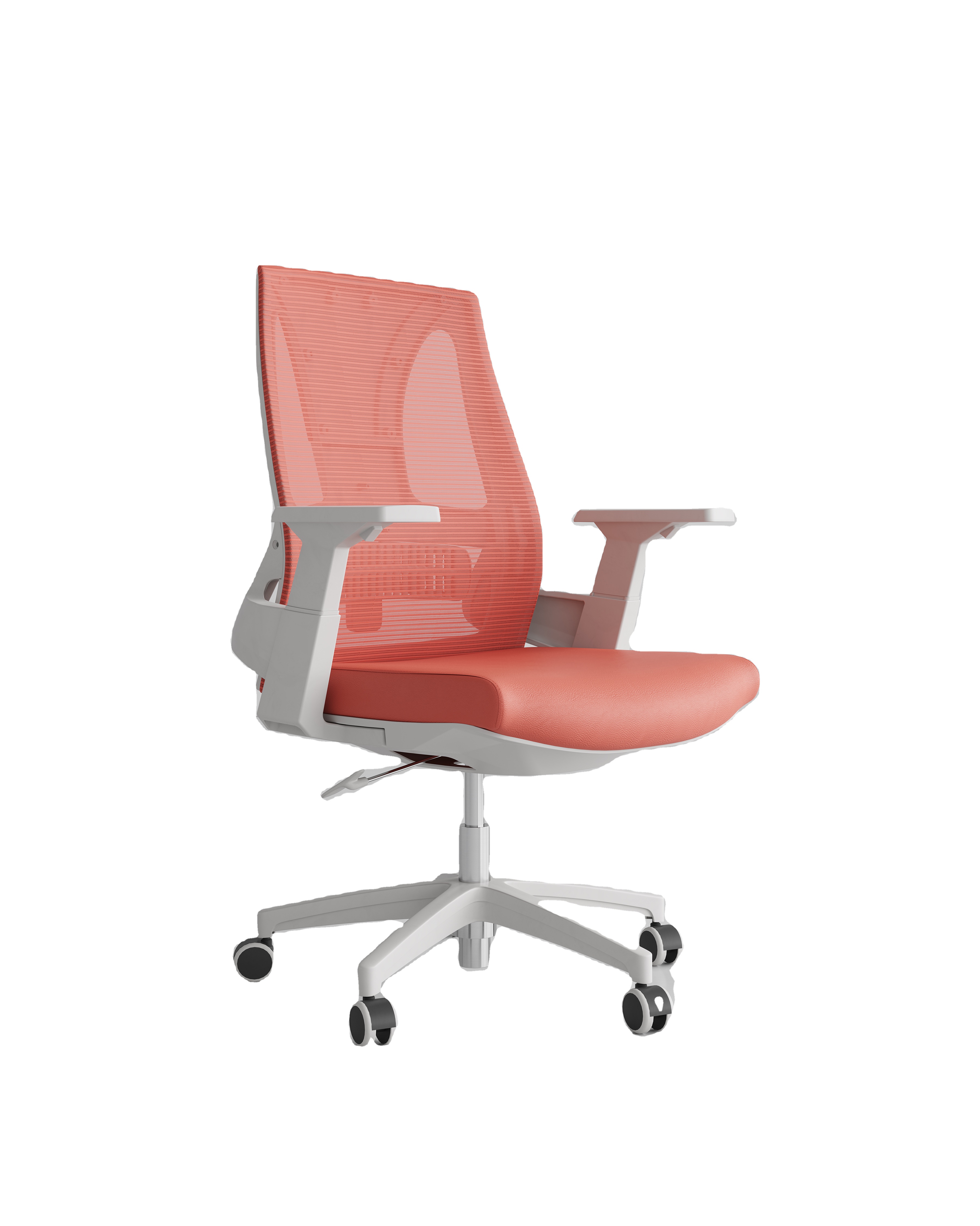 Lågryggkontor Besökare Mesh Swivel Revolving Chair Office1