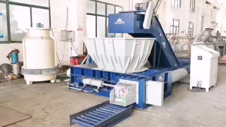 Aluminium UBC Baling Machine