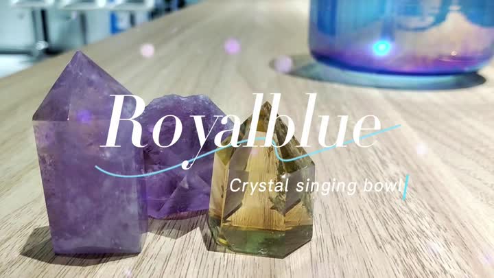 Crystal Singing Bowl long sound