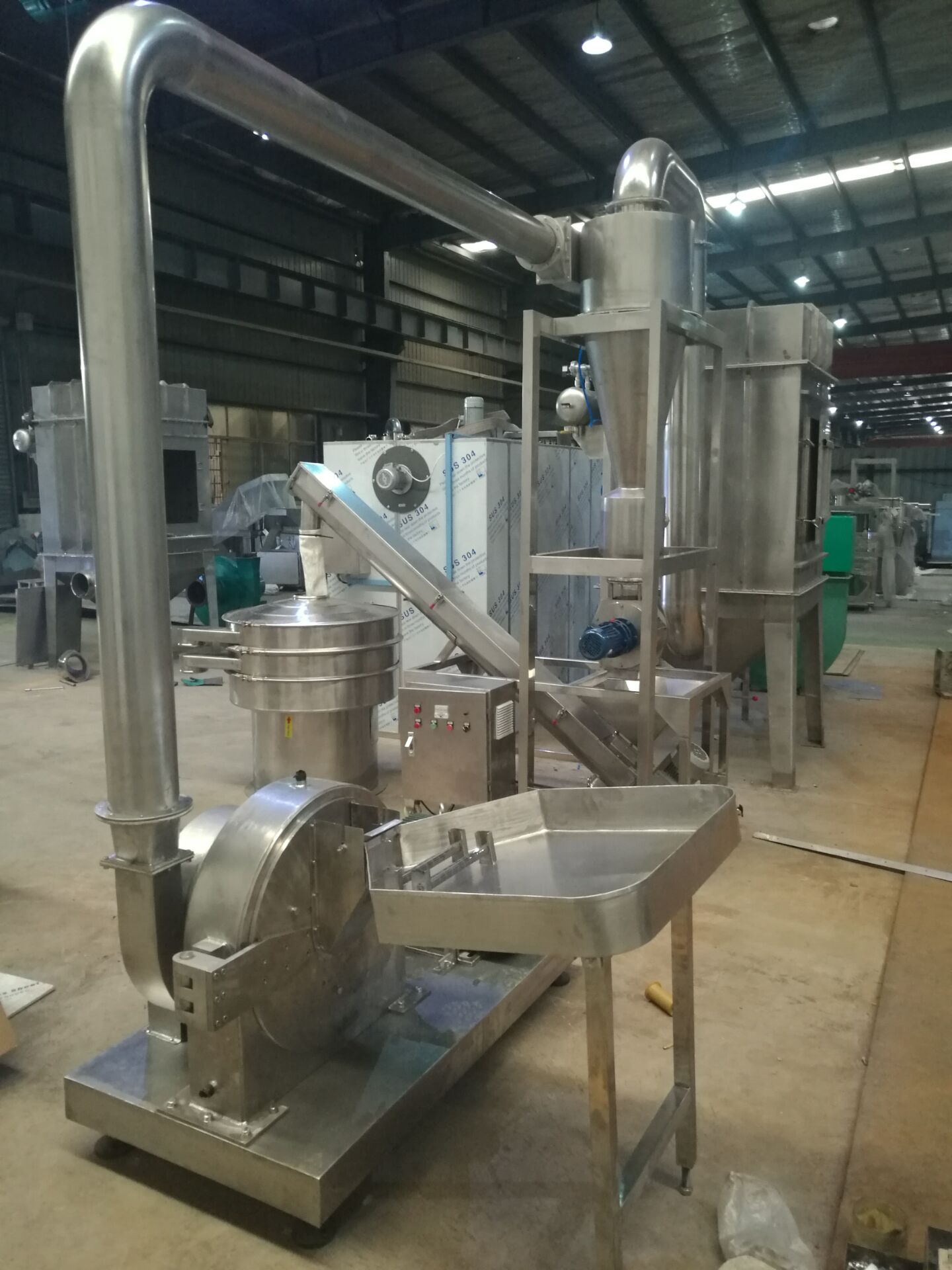 ginger grinding machine