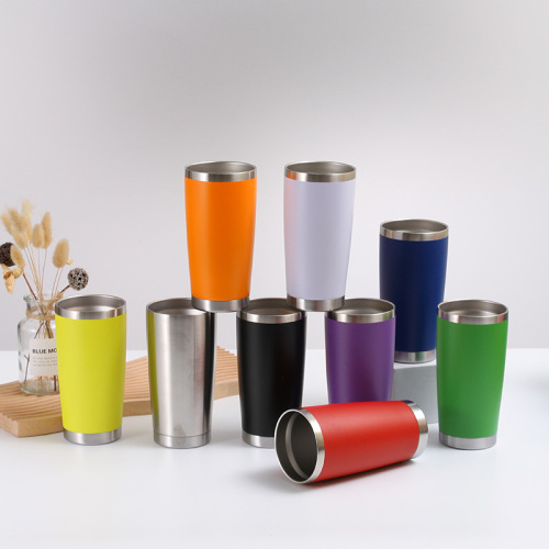 304 stainless steel straw cup, high-value insulated cup, car cup