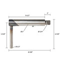 Slam Action Weld on Gate Latch for Sale1