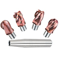 Tungsten Steel Locking Cutter Head and Carbide End Mills1