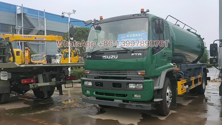 isuzu sewage truck