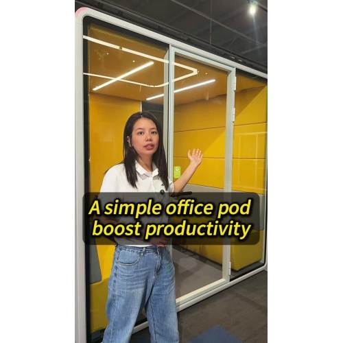 Pod kantor sederhana meningkatkan produktivitas
