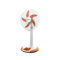 16 Inch Portable Solar Rechargeable Adjustable Height Fan with Remote Control1