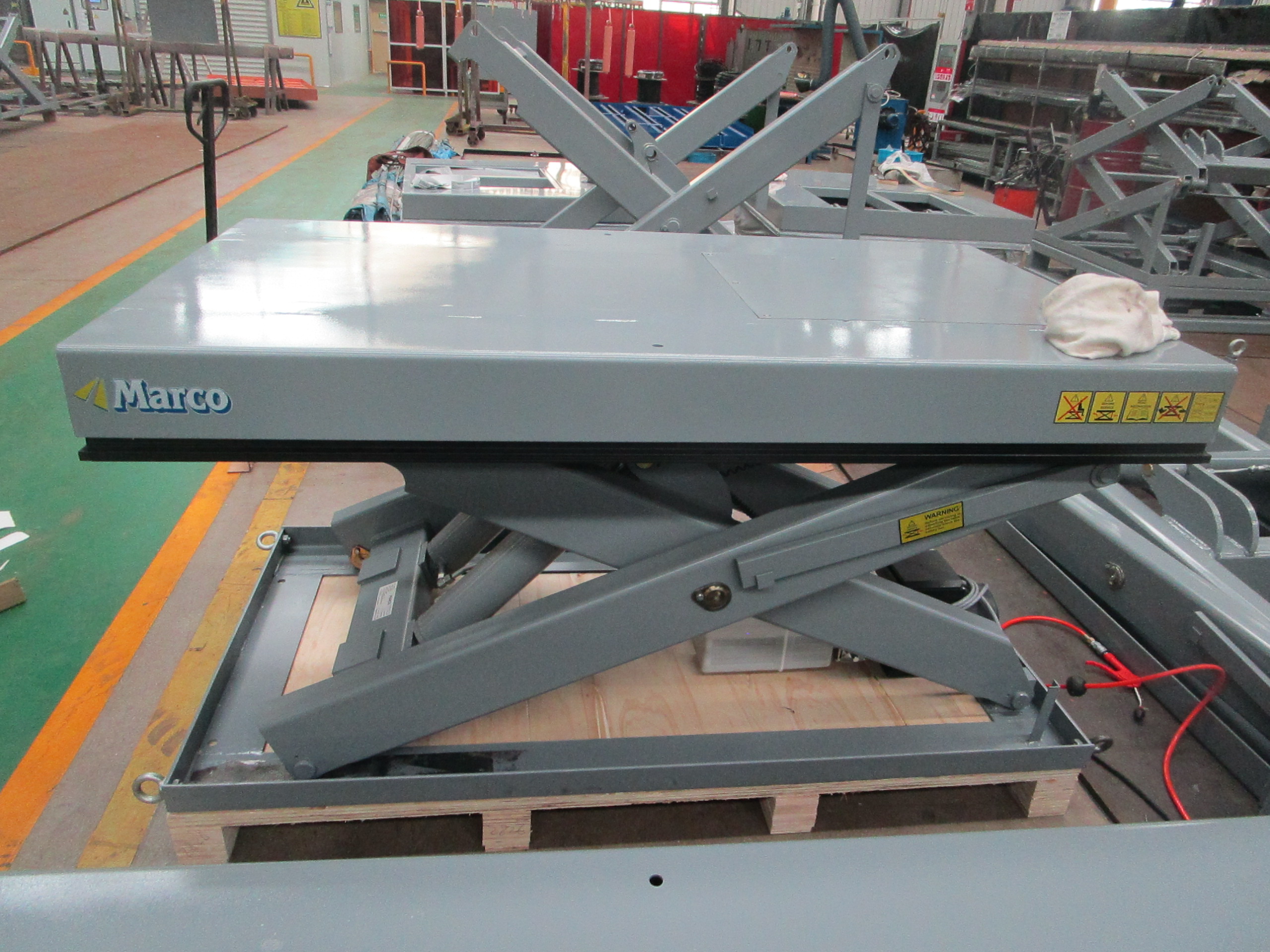 2826 hydraulic lift table