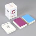 Manufacturer Personalized Game Card Custom Printing Black and White Paper Card Games with 2 Pieces Box1