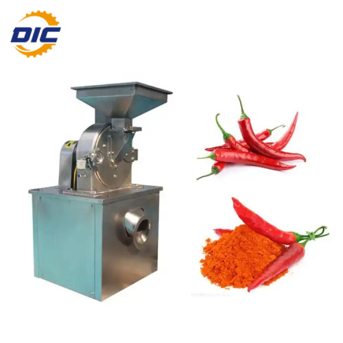 dry rice wheat flour food salt sugar spice turmeric chilli powder grinder machine