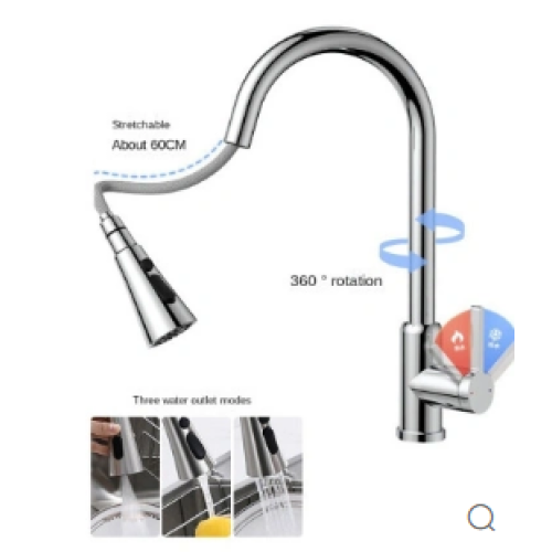 Maintaining and Cleaning your Pull Down/Out Stainless Steel Kitchen Faucet