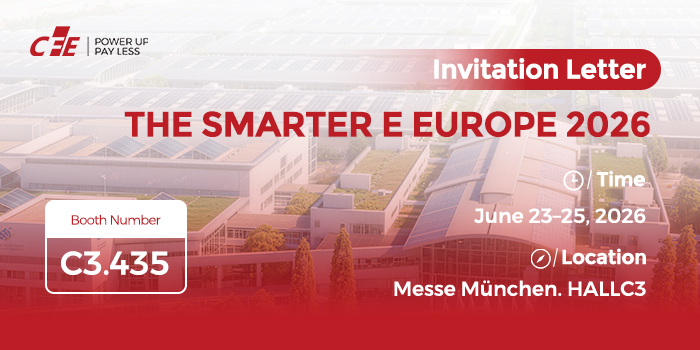 نمایشگاه CFE در نمایشگاه The smarter E Europe 2026 در مونیخ آلمان