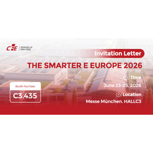 نمایشگاه CFE در نمایشگاه The smarter E Europe 2026 در مونیخ آلمان