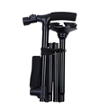 2020 OEM CE Approved Adjustable Folding Cane with LED Light1