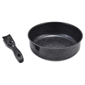 Stackable Grill Pan, Non-Stick Frying Pan with Removable Handle: Perfect for Home and Camping Cooking1