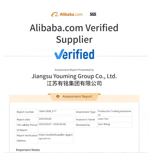 Youming Group successfully passed the Alibaba’s Verified supplier certification to promote global development