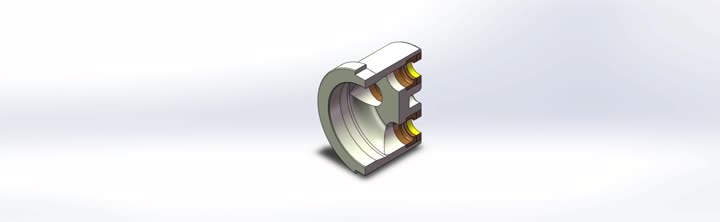 Peaksun (MT Carbide) -valve Core # 4 (Cross-section)