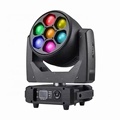 7x 40W RGBW 4-in-1 LED Moving Head Light with Zoom Function1