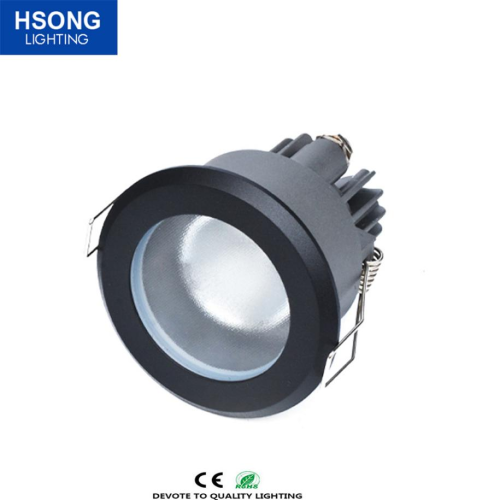 HSONG IP65 anti water LED spotlight Bathroom ceiling light COB Kitchen toilet IP65 recessed waterproof down light1