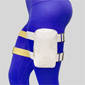 Wholesale Sports PU Leather Thigh Bag Outdoor Carnival Leg Bag For Women Custom Logo Zipper Phone Bag1