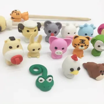 Colorful Animal Customize Eraser
