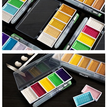 China Top 10 Metallic Watercolor Gouache Paint Set Potential Enterprises