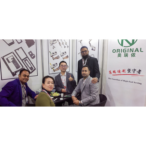 Ningbo Original Accessories Co., Ltd. Departemen Perdagangan Luar Negeri pergi ke pameran di Dhaka, Bangladesh