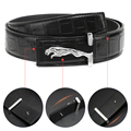 High Quality Wholesale Customized Crocodile Leather Strap Belt with Stainless Steel Buckle for Men1