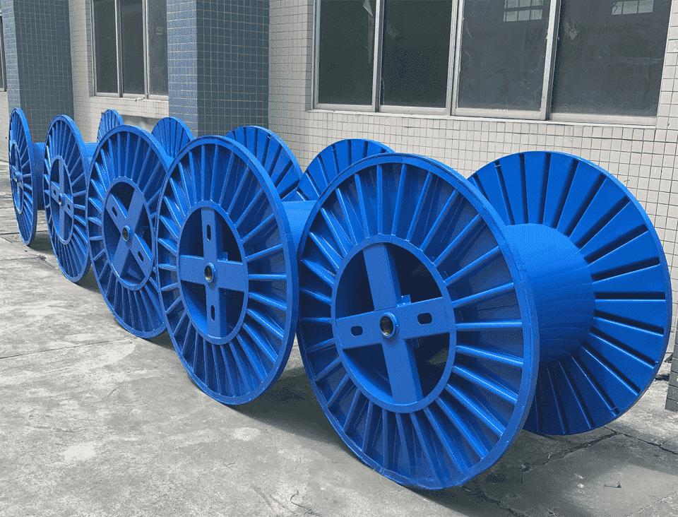 Corrugated Cable Spool (1)