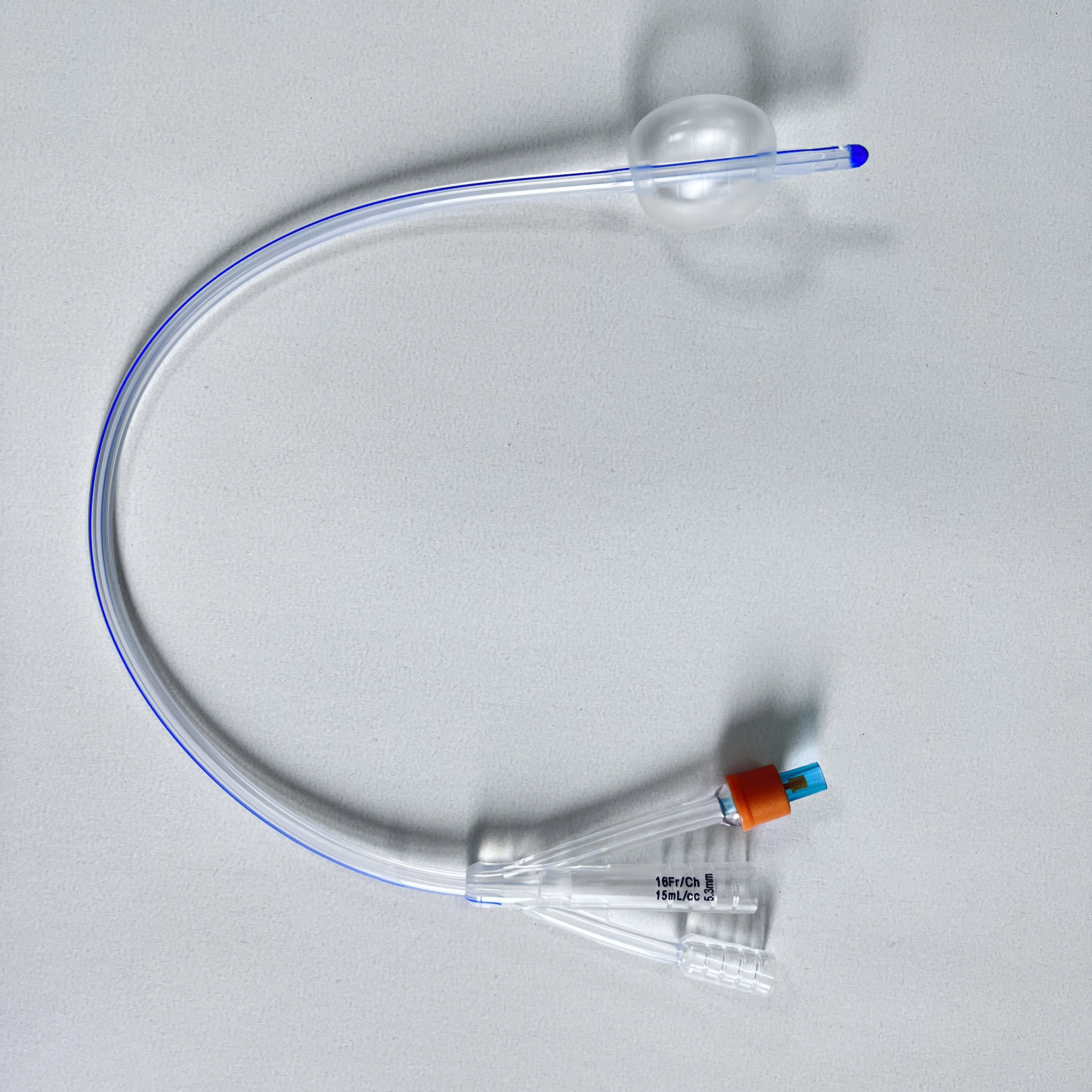 Cathéter à 3 voies en silicone Foley