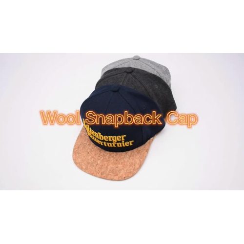 Wol snapback cap