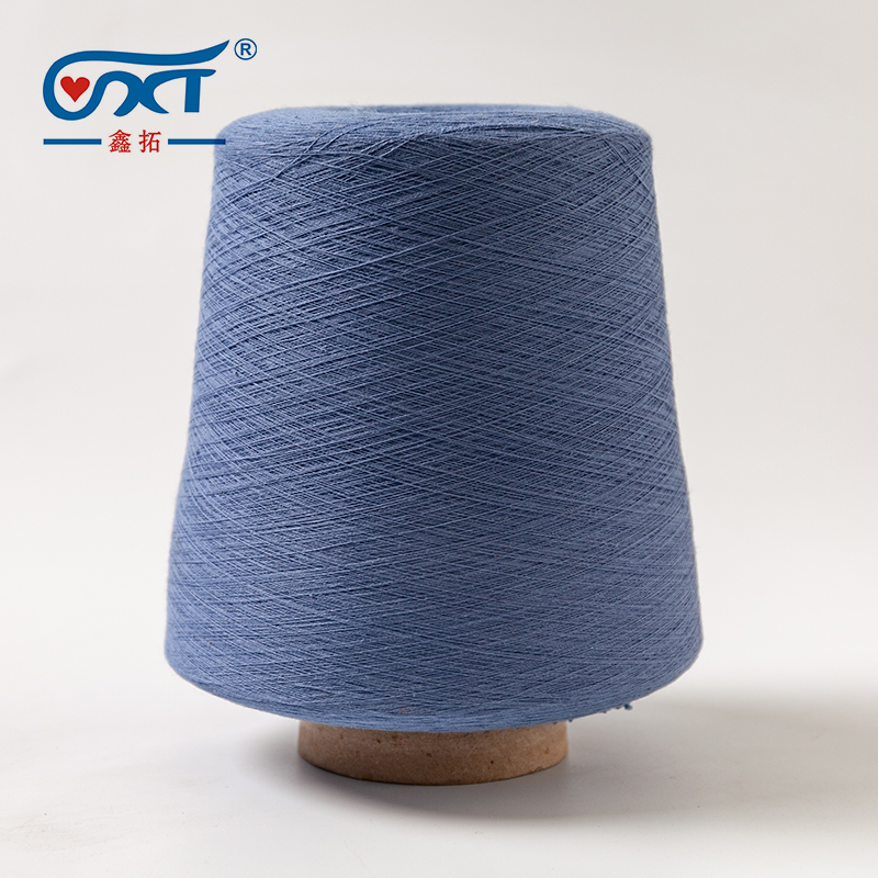 Hot selling raw materials Open end spun 100% cotton combed yarn for knitting